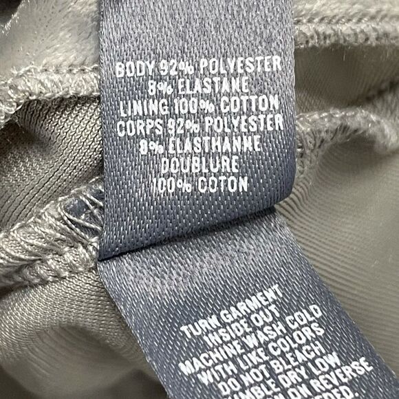 aerie velour tank top boxy v-neck ruffle gray NWT - Picture 9 of 10